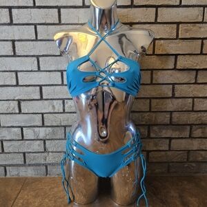 Teal Wave | FYS | Santa Cruz Bikini Set